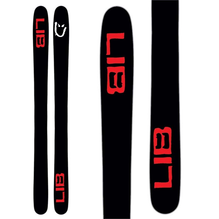 The 2023 Lib Tech YEWPS skis (base graphic) are available at Mad Dog's Ski & Board in Abbotsford, BC.