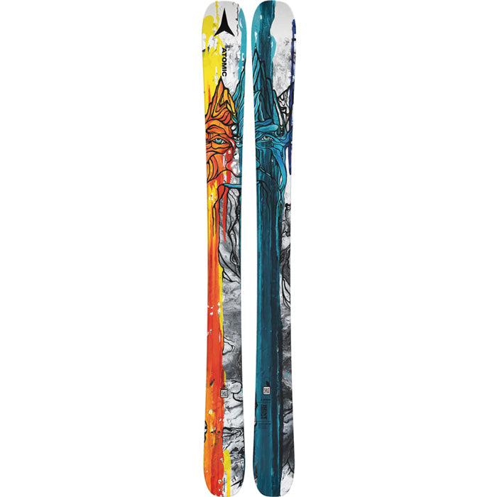 Atomic Bent Chetler Mini junior skis (top graphic) available at Mad Dog's Ski & Board in Abbotsford, BC