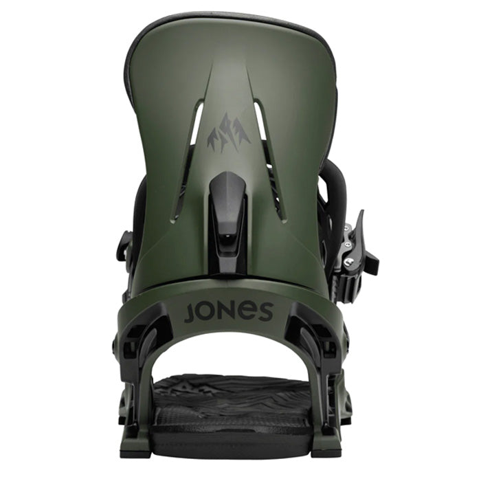 Jones Mercury snowboard bindings (pine green) available at Mad Dog's Ski & Board in Abbotsford, BC.