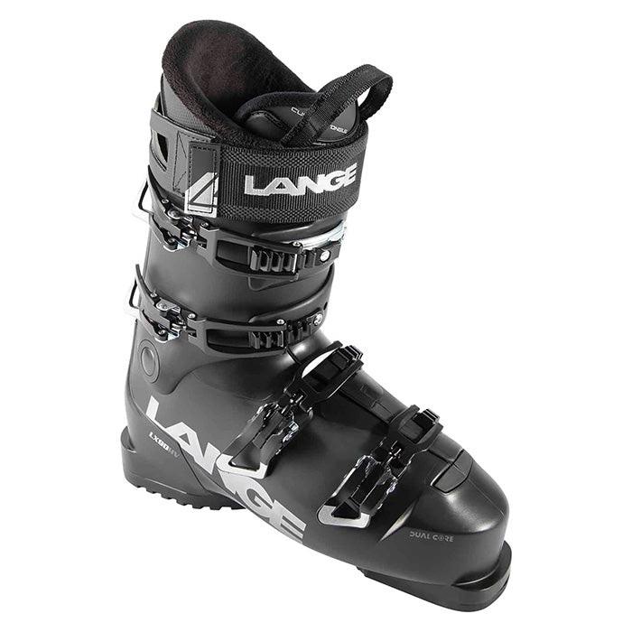 2025 Lange LX 90 HV ski boots (black) available at Mad Dog's Ski & Board in Abbotsford, BC.