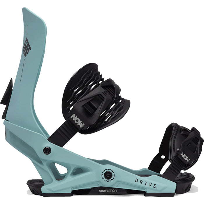 2024 NOW Drive snowboard bindings (arc blue) available at Mad Dog's Ski & Board in Abbotsford, BC