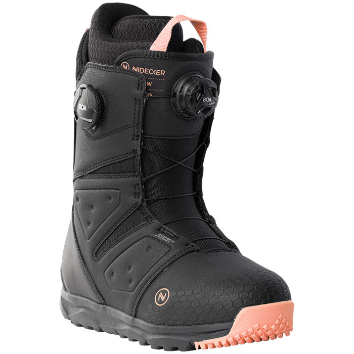 Nidecker Altai women's snowboard boots (black) available at Mad Dog's Ski & Board in Abbotsford, BC.