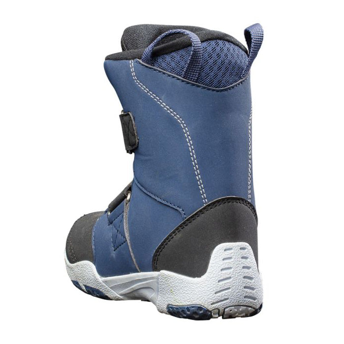 Nidecker Micron Mini junior snowboard boots (black, navy) available at Mad Dog's Ski & Board in Abbotsford, BC.