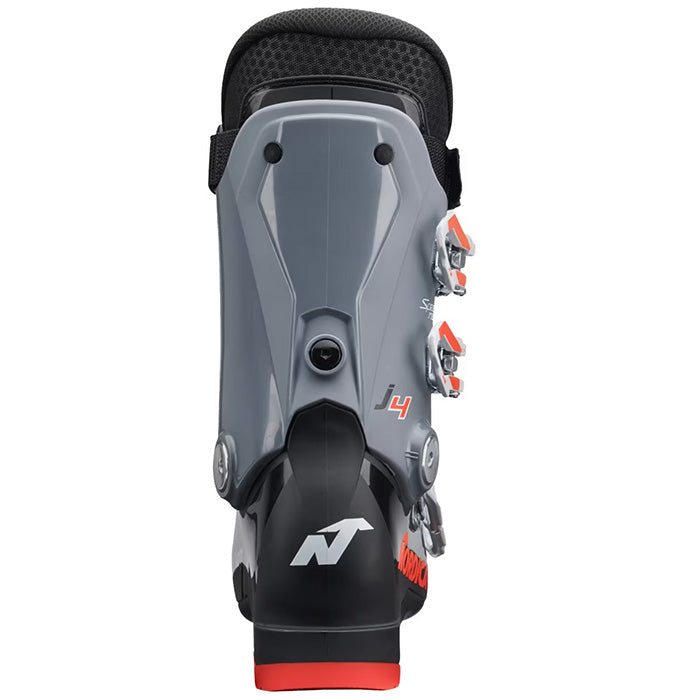 Nordica Speedmachine J4 junior/youth ski boots (black/anthracite/red) available at Mad Dog's Ski & Board in Abbotsford, BC.