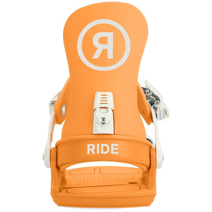 Ride CL-4 snowboard bindings (papaya) available at Mad Dog's Ski & Board in Abbotsford, BC.