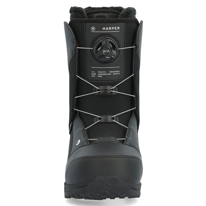 Ride Harper women's snowboard boots (black) available at Mad Dog's Ski & Board in Abbotsford, BC.