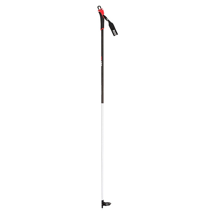 Rossignol FT 600 cross country ski poles (black/white/red) available at Mad Dog's Ski & Board in Abbotsford, BC.