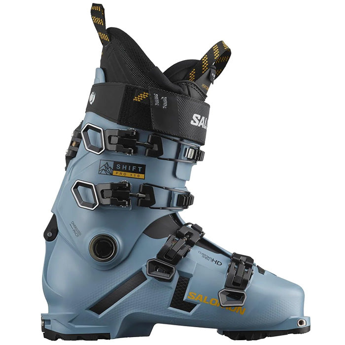 Salomon Shift Pro 110 AT GW ski boots (blue) available at Mad Dog's Ski & Board in Abbotsford, BC.