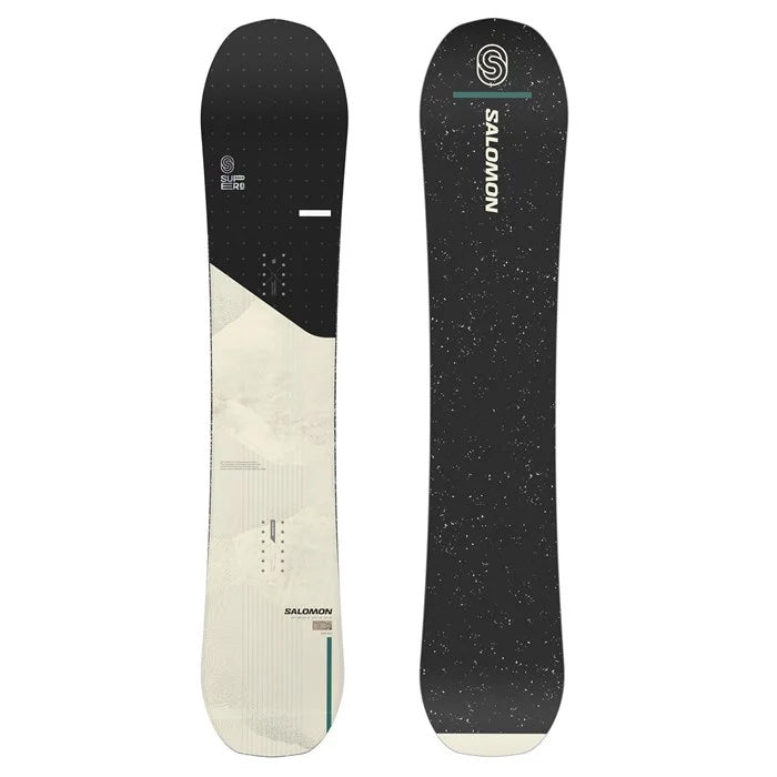 2025 Salomon Super 8 snowboard available at Mad Dog's Ski & Board in Abbotsford, BC.