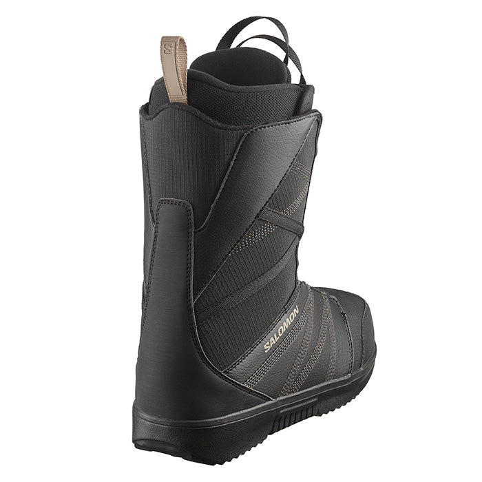 2025 Salomon Titan BOA snowboard boots (black) available at Mad Dog's Ski & Board in Abbotsford, BC.