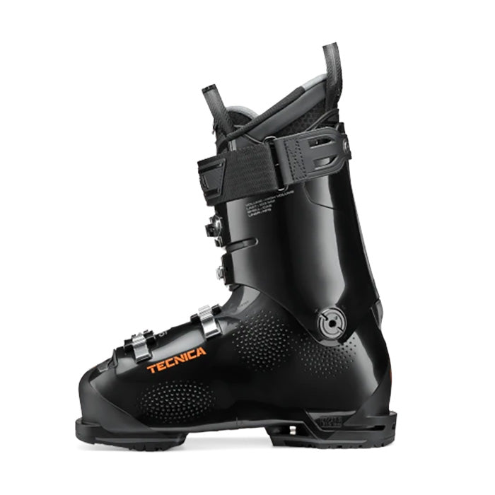 Tecnica Mach Sport HV 100 ski boots (black) available at Mad Dog's Ski & Board in Abbotsford, BC.