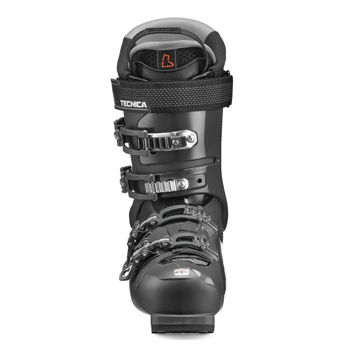 2025 Tecnica Mach Sport MV 90 ski boots (grey) available at Mad Dog's Ski & Board in Abbotsford, BC.