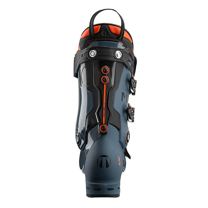 Tecnica Mach1 LV 120 TD ski boots (dark avio) available at Mad Dog's Ski & Board in Abbotsford, BC.