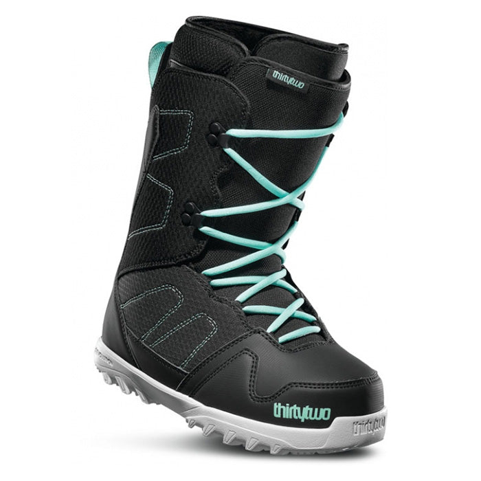 Thirty Two Exit women's snowboard boots (black/mint) available at Mad Dog's Ski & Board in Abbotsford, BC.