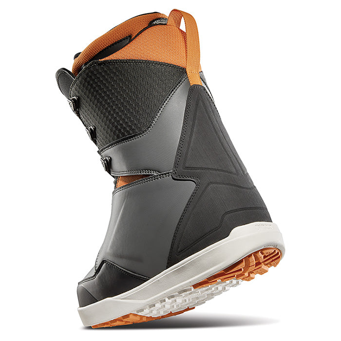 Thirty Two Lashed Bradshaw snowboard boots (grey/black/orange) available at Mad Dog's Ski & Board in Abbotsford, BC.