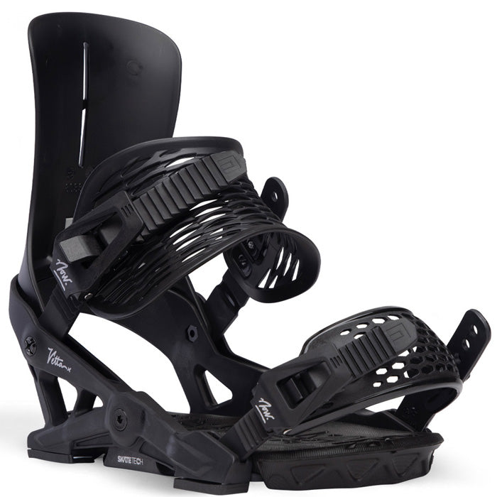 NOW Vetta ladies snowboard bindings (black) available at Mad Dog's Ski & Board in Abbotsford, BC.