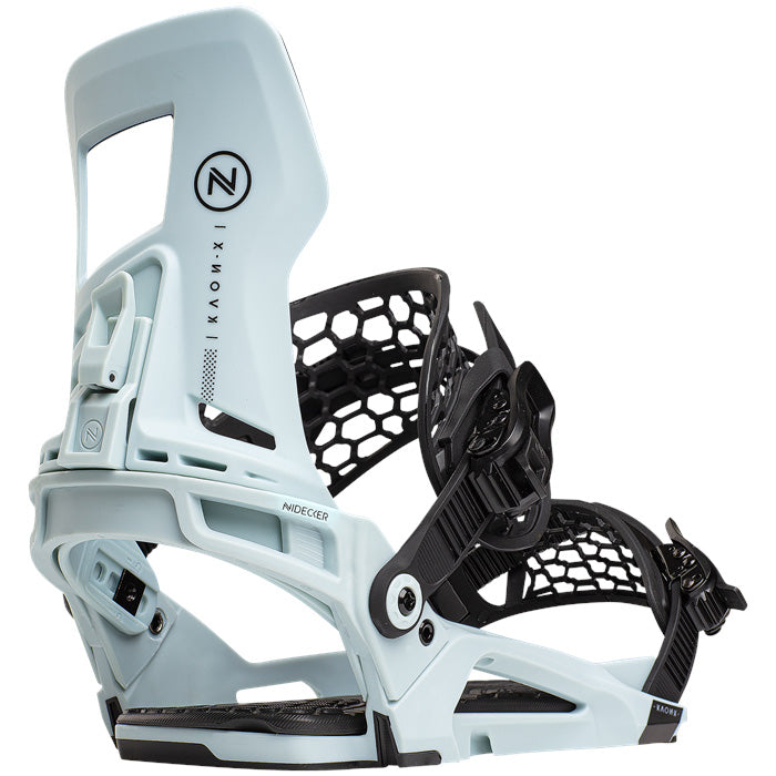 Nidecker Kaon-X snowboard bindings (black ice) available at Mad Dog's Ski & Board in Abbotsford, BC.