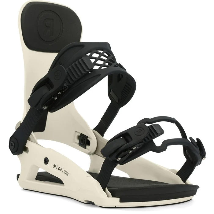 Ride C-2 snowboard bindings (tan) available at Mad Dog's Ski & Board in Abbotsford, BC.