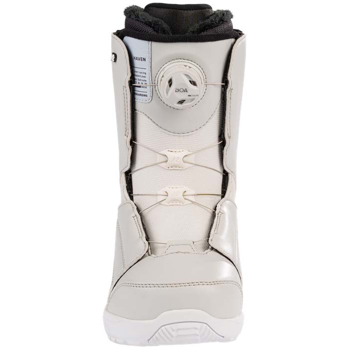 The K2 Haven women's snowboard boots are available at Mad Dog's Ski & Board in Abbotsford, BC. 