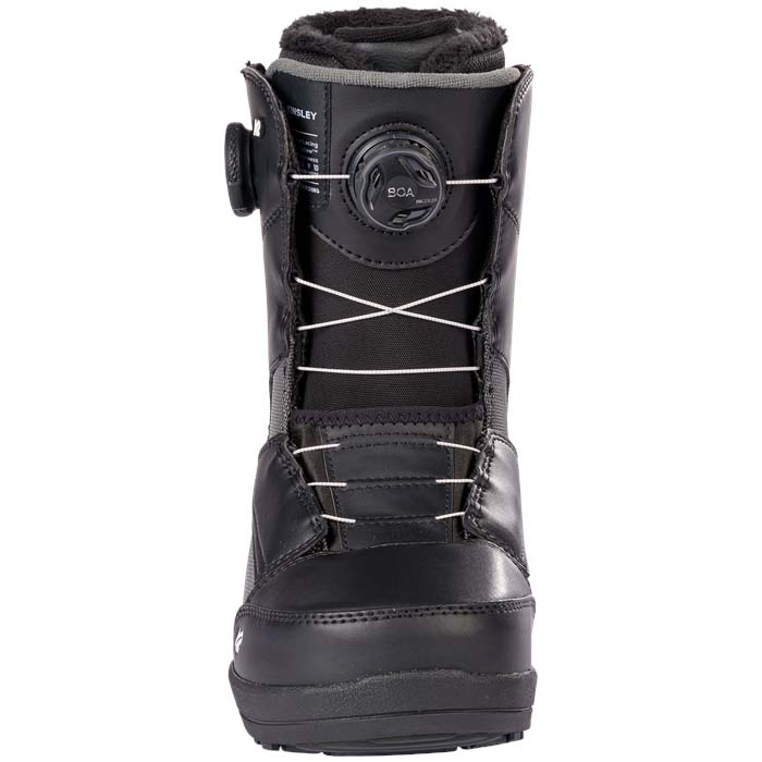 The K2 Kinsley women's snowboard boots are available at Mad Dog's Ski & Board in Abbotsford, BC.