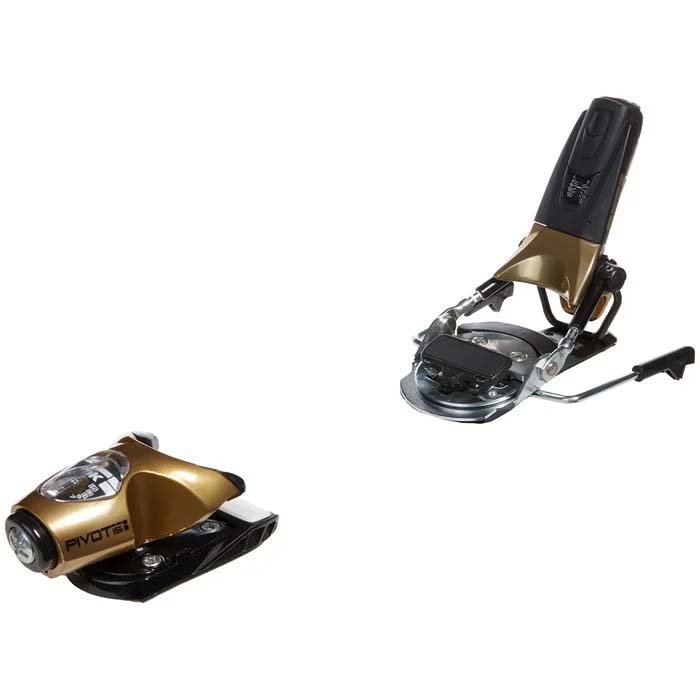 Look Pivot 15 Ski Binding (gold colour way) available at Mad Dog's Ski & Board in Abbotsford, BC.