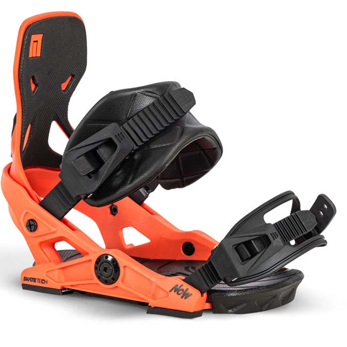 The NOW NX-GEN junior snowboard bindings are available at Mad Dog's Ski & Board in Abbotsford, BC.