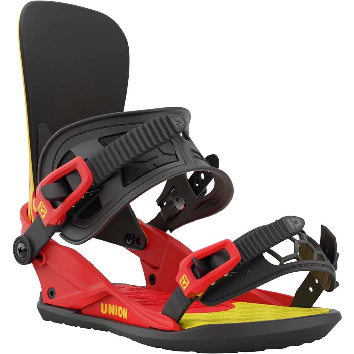 The 2023 Union Cobra Dogs snowboard bindings are available at Mad Dog's Ski & Board in Abbotsford, BC.